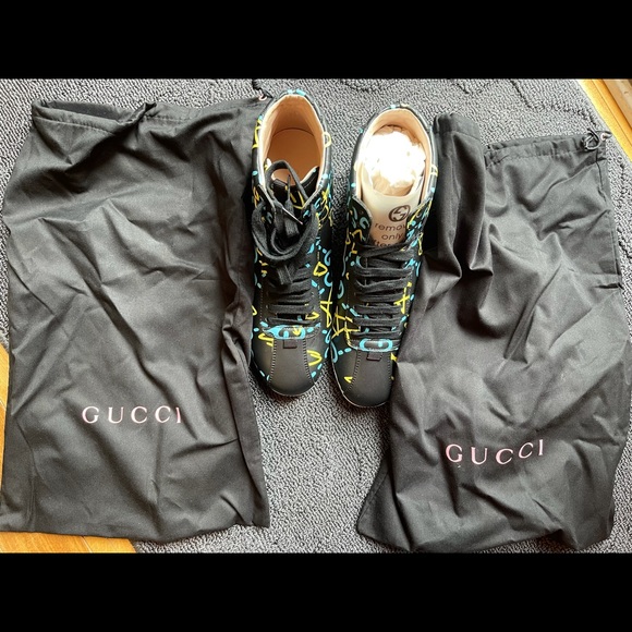 BNWT Women’s Gucci Apollo Star Tennis Shoes 38.5 - Picture 7 of 11